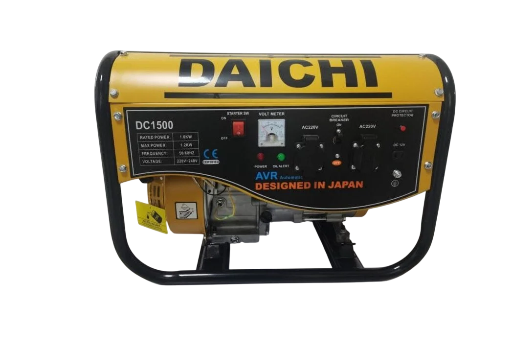 1.2kw-Photoroom.png Petrol Generator 1.2kw Daichi - Image 1