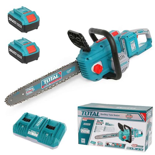 2-4.jpg Total Lithium-Ion chain saw 12" 40V(20V+20V) - Image 1