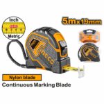 Ingco Steel measuring tape 5mx19mm - Image 2