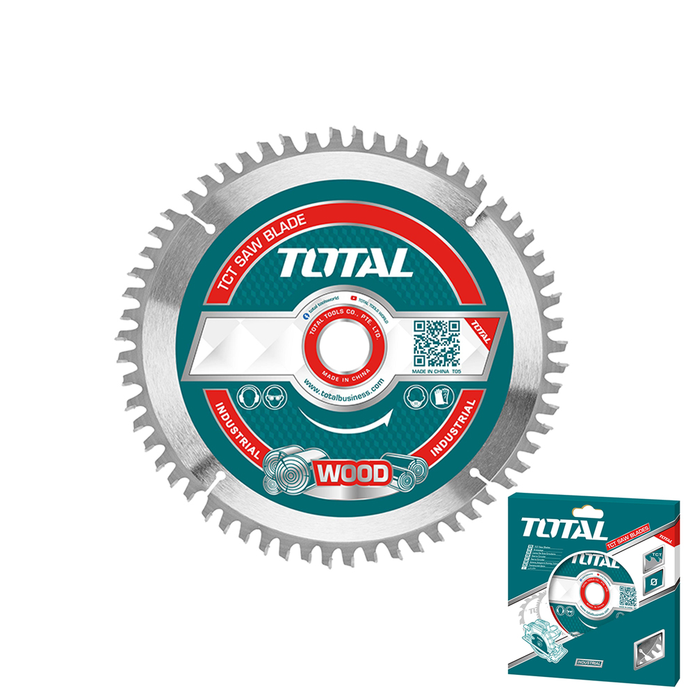 HardwareStore-TotalTools-PowerToolsAccessories-TCTSawBlade-4.5-TAC231255-1.jpg Total TCT saw blade 115mm(4-1/2") 40T - Image 1
