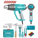 Total Heat gun 2000W LCD display - Image 2