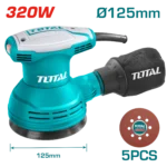 Total Rotary sander 320W 125mm - Image 3